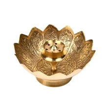 Brass Incense Holder Lotus Stick Incense Burner and Cone Incense Holder with ...