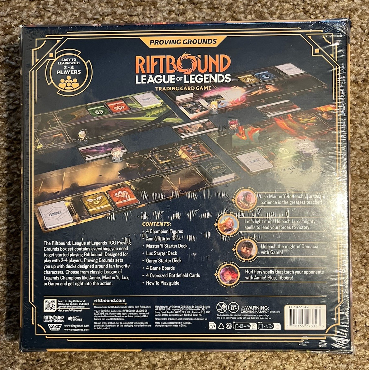 Riftbound: League of Legends - Proving Grounds - Brand New Sealed