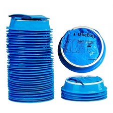 50 Pack Emesis Bag, Disposable Vomit Bags, Aircraft Barf Car Sickness Nausea...