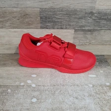 TYR L-1 Lifter Weightlifting Training Shoes Mens 9 Red Fitness Sneaker Gym
