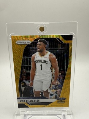 Zion Williamson 2024-25 Prizm Gold Wave /10 #10