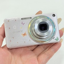 SONY Cyber Shot DSC-W350D 14.1MP Digital Camera Rhinestone Jewel English