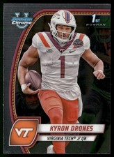 Kyron Drones 2024 Bowman University Chrome #119 Virginia Tech Hokies