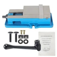 High Quality 3" Bench Vise Lockdown Vise CNC Milling Drilling Machine Clamp Vice