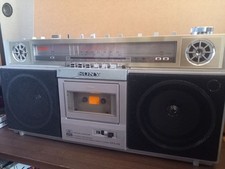 SONY CFS-V3 STEREO RADIO CASSETTE-CORDER FM AM AC100V 50/60Hz 15W DC12V