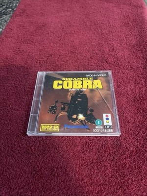 3DO scramble cobra demonstratIVer Japan 2z Excellent Condition Free Shipping