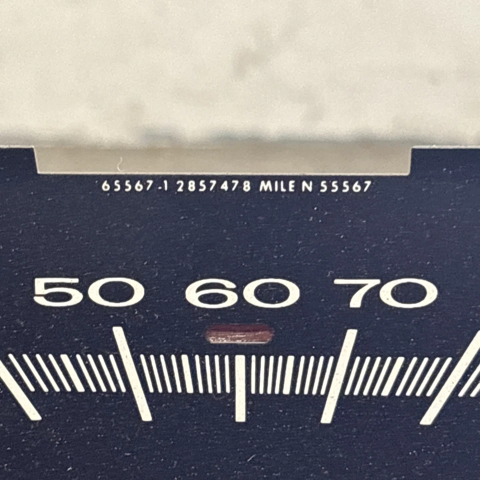 Velocímetro Plymouth Valiant 1968 1969 Speedo probado funcionando 68 69 Foto 4 de 4