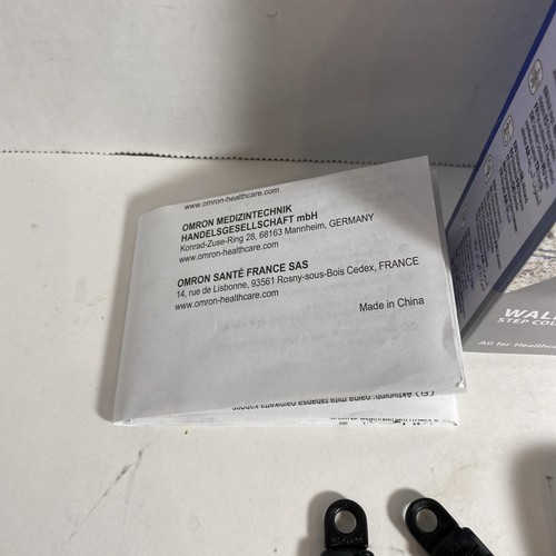 Omron Walking Style IV Black Pedometer Step Counter (HJ-325-EBK) New Battery - Picture 5 of 8