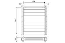 VALEO Wärmetauscher Innenraumheizung 811641 Aluminium für MERCEDES KLASSE Sports