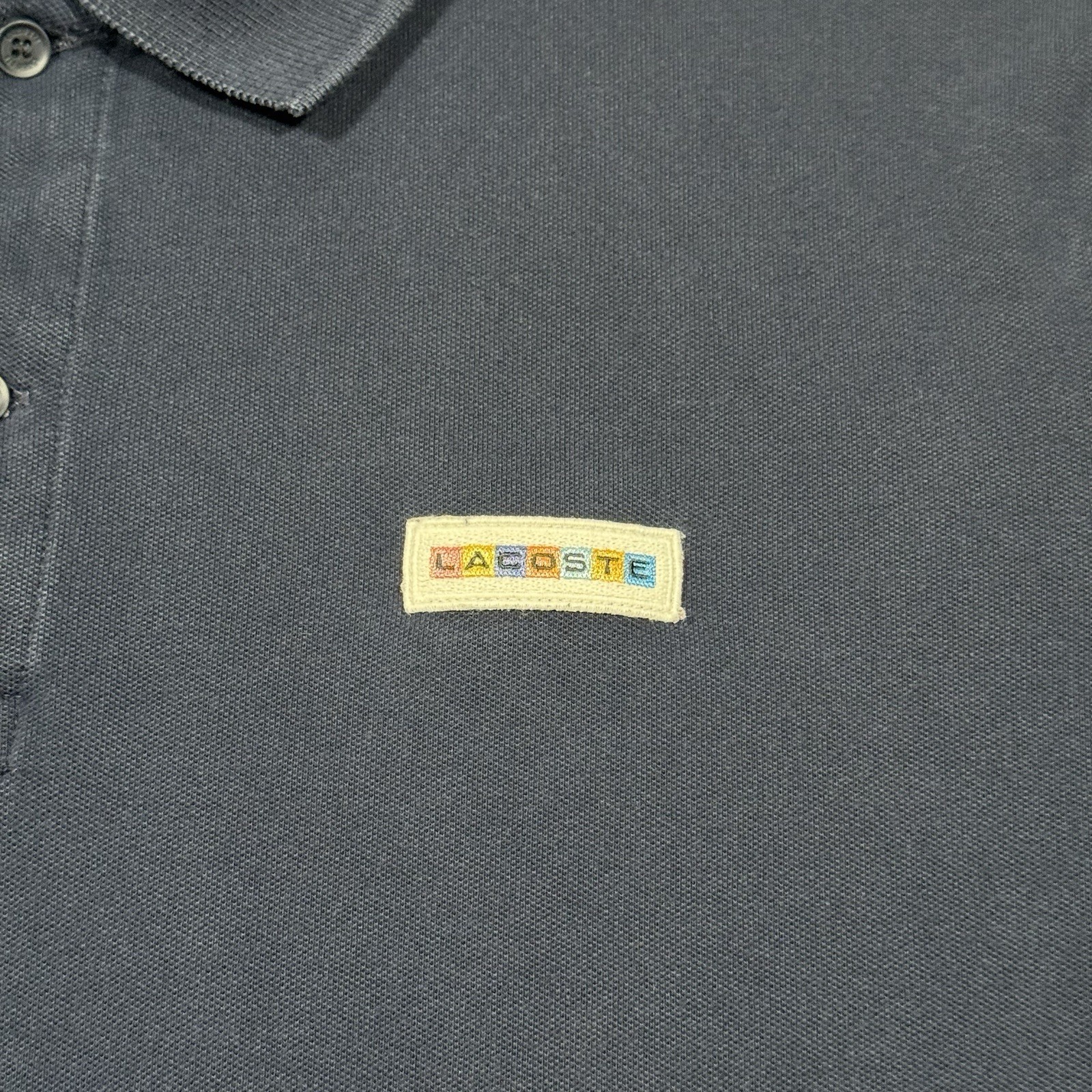 Lacoste Polo Shirt Mens Size XL Navy Blue Short Sleeve Cotton Slim Fit thumbnail 10