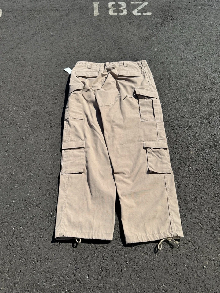 Calça uniforme resposta tática masculina tamanho grande cáqui TRU-SPEC 1287 NOVA SEM ETIQUETAS G - Imagem 2 de 4