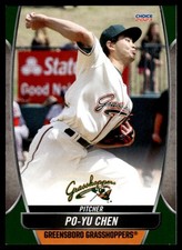2023 Po-Yu Chen Choice Minor League Rookie RC Greensboro Grasshoppers