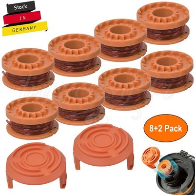 Rasentrimmer Fadenspule +Kappe Für WORX GT/WG WG150E WG151E WG155E WG157E WG163E