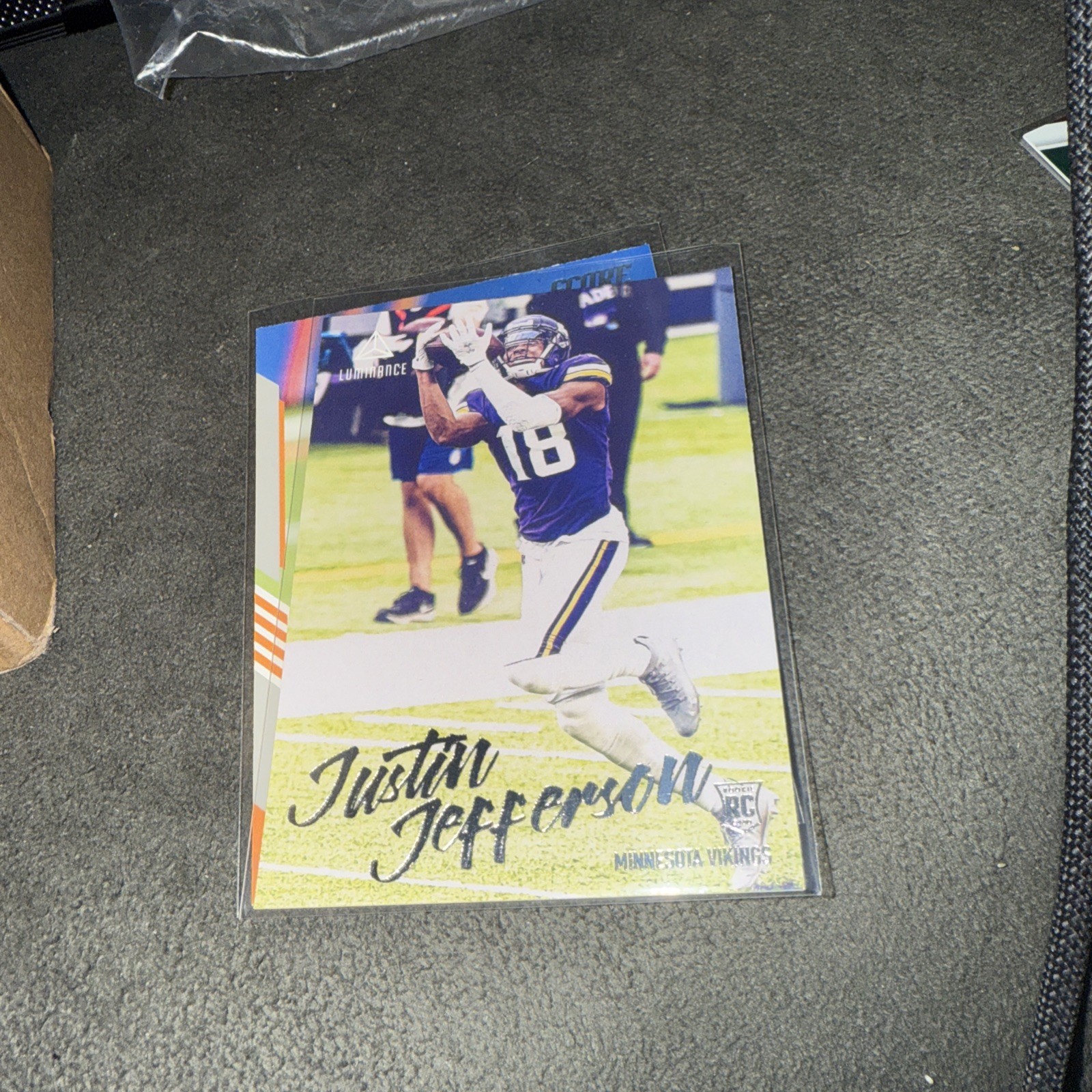 2020 Panini Chronicles - Luminance Update Rookies Justin Jefferson #217