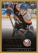 2013-14 Score Gold #632 Thomas Hickey HR - HKY