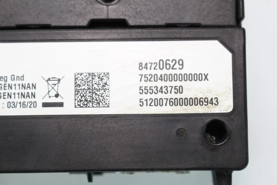 Chevrolet Camaro Onstar 2019-2020 módulo de control de comunicación OEM, 84720629 Foto 2 de 4