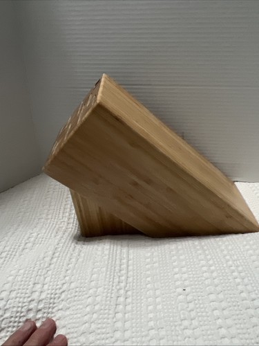 Shun 11-Slot Premier Professional Bamboo Knife Block - Picture 3 of 5