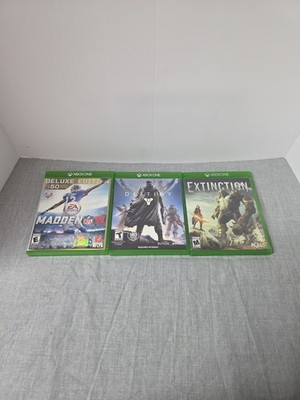 Xbox ONE Videogame Lot Of 3