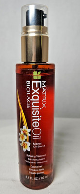 Matrix Biolage Exquisite Monoi Oil Blend Softening Treatment 3.1 Oz