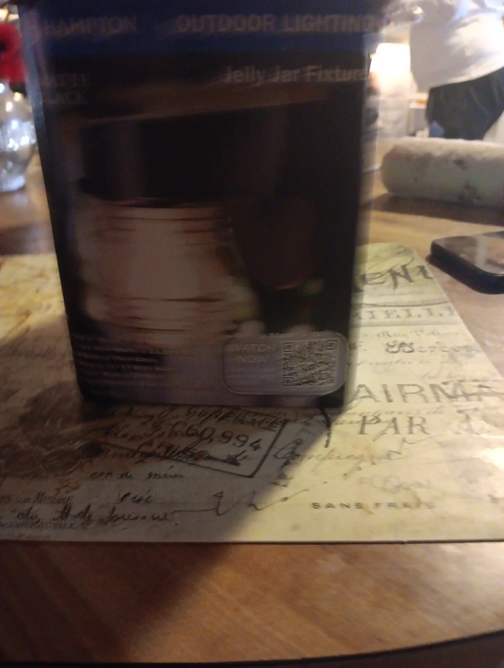 Hampton Bay negro mate Foto 4 de 4