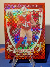 2025 Panini Rookies & Stars Crusade Mykel Williams Red Plaid #25 (RC)