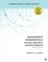 Management Fundamentals - International Student Edition Robert N. Lussier Buch