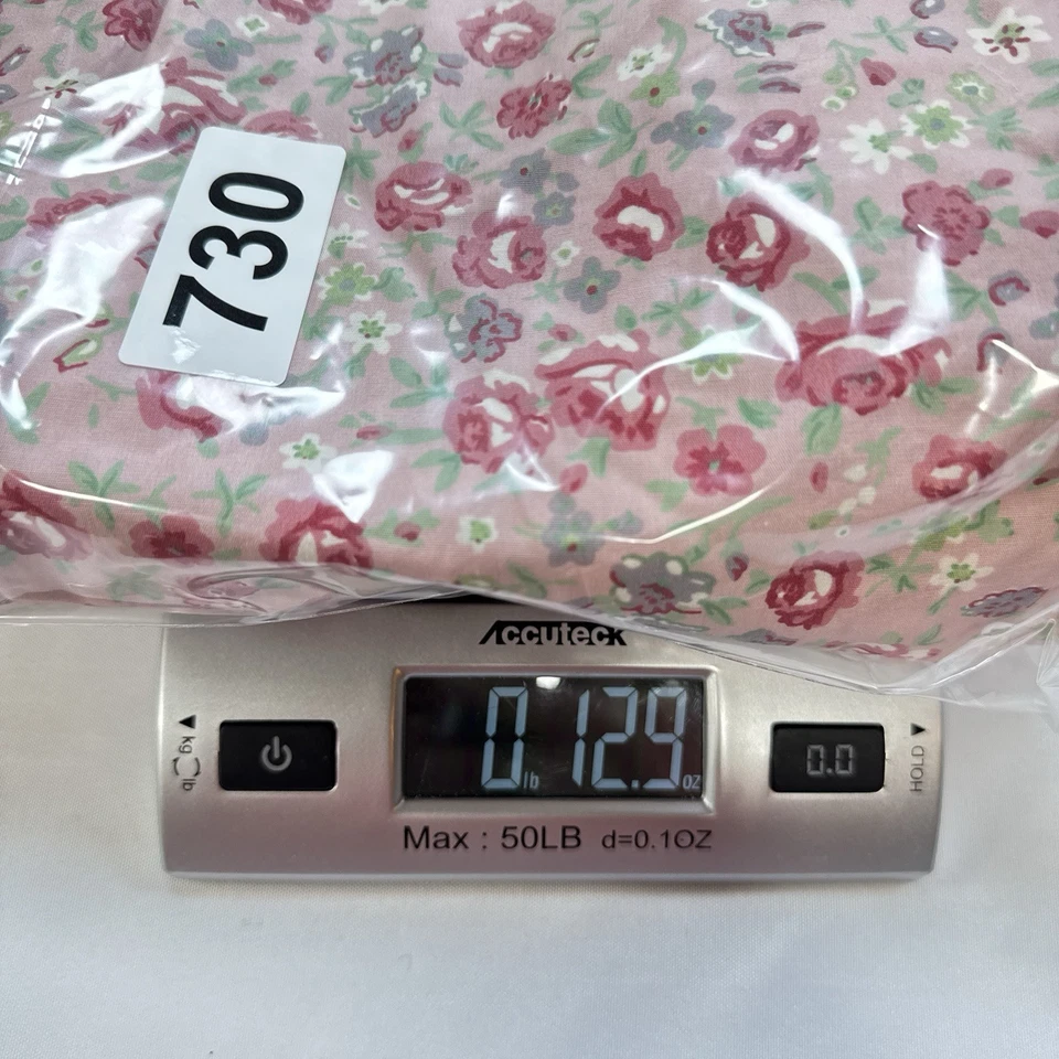 "Falda Waverly Baby rosa floral flor cottagecore cuna polvo con volantes 11"" caída" Foto 4 de 4