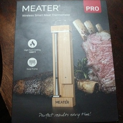 MEATER Pro Smart Wireless Meat Thermometer 1000°F Long Range BBQ SEALED NEW