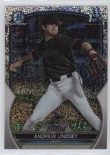 2023 Bowman Draft Chrome Sparkle Refractor Andrew Lindsey #BDC-18 ia4