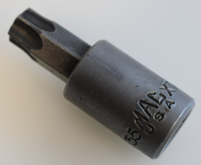 Mac Tools USA  XT55S T55 TORX Bit Impact Socket Driver 3/8'' Drive