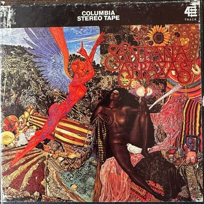 Santana   Abraxas Reel Tape 3 ¾ ips 4trk Columbia   CR 30130