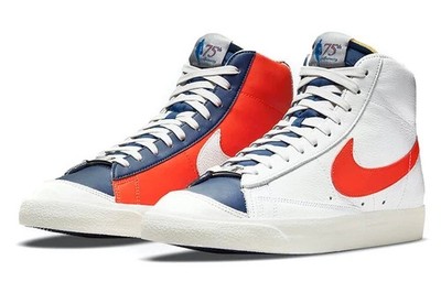 Nba × Nike Blazer Mid ' 77Emb Knicks DD8025-100 Men's Size | eBay
