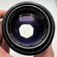 Nikon Nikkor Q Auto 135mm F2.8 Non AI Mount Lens For SLR Cameras Read 
