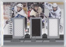 2012-13 ITG Heroes and Prospects Silver 1/40 Jonathan Huberdeau Logan Shaw 0c3