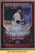 2015 Panini Elite Extra Edition Prospects Auto Mike Nikorak #28 Auto READ g2u