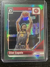 Panini Donruss Optic Prizm Green Clint Capela #209 /249 Atlanta Hawks