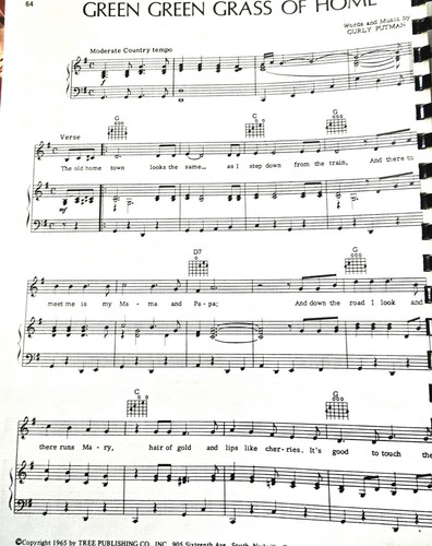 The Country Almanac, Most Popular Country Hits of Recent Years, Spiral Bound - Picture 6 of 8