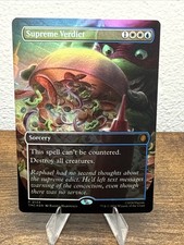 Supreme Verdict Borderless Commander Teenage Mutant Ninja Turtles Foil
