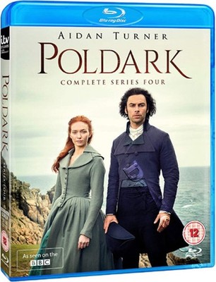 Poldark (Complete Series 4) NEW Blu-Ray 3-Disc Set Michael Gwynn