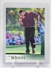TIGER WOODS 2001 UPPER DECK GOLF #1 ROOKIE BASE RC Q0825