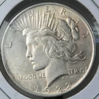 1922 Peace Dollar, lightly circulated XF