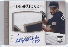 2014 Panini National Treasures 37/99 Odrisamer Despaigne #207 Auto 0o9