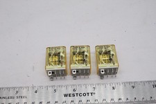  Lot of 3 IDEC RH2B-U RELAY 24VDC