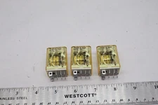 (Lot of 3) IDEC RH2B-U RELAY 24VDC