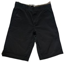 RVCA Boys Weekday Chino Shorts Black Boys Size 26
