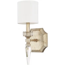Capital Lighting Fixtures 615011WG-671 OPEN BOX Olivia Wall Sconce Winter Gold