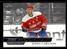 2020-21 Upper Deck Predominant John Carlson Washington Capitals #PR-33
