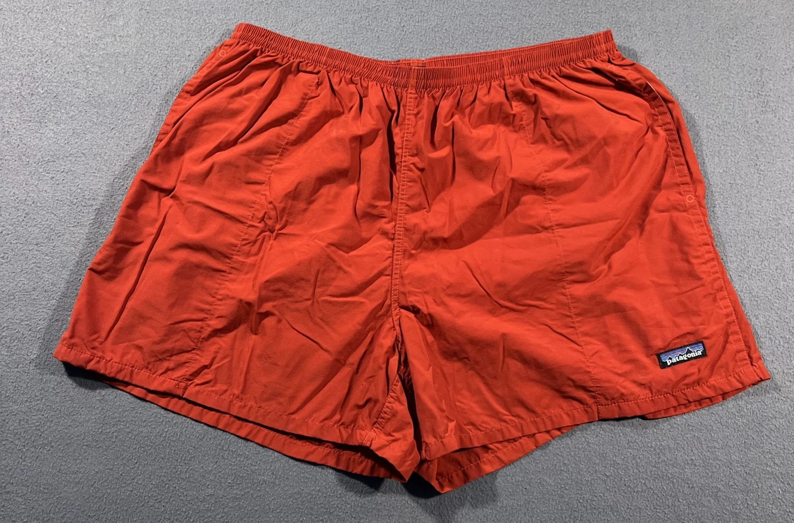 VTG Patagonia Baggies Swim Shorts Mens XXL (34) Red Trunks Mesh Lined Y2K Gorp