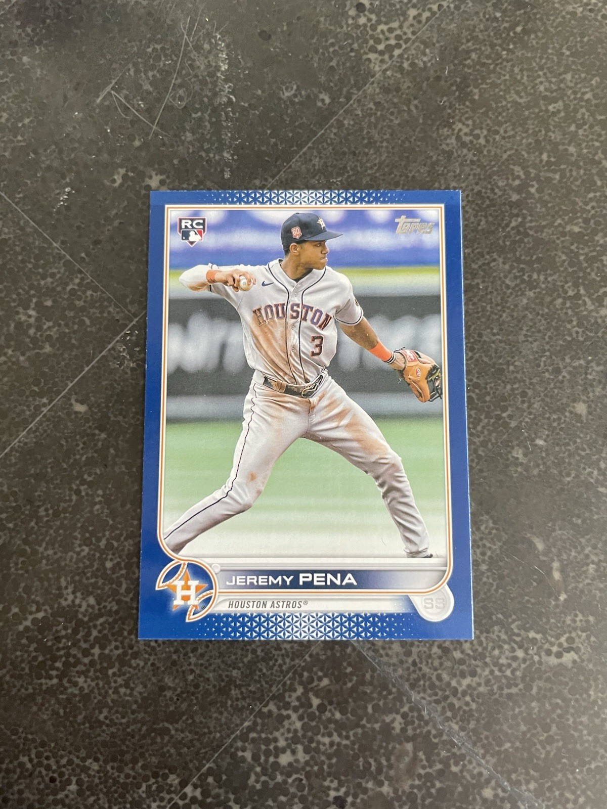 2022 Topps Update Series - Jeremy Pena #US253 Royal Blue (RC)