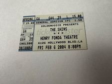 THE SHINS Concert TICKET STUB Henry Ford Theatre - Feb 6, 2004!